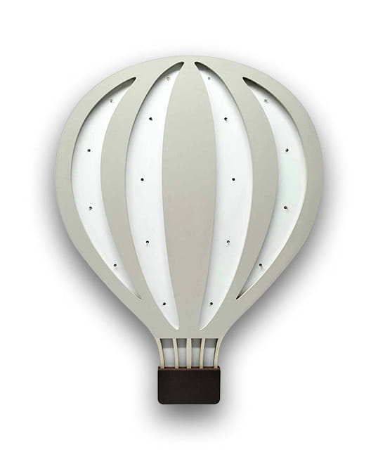 Ręcznie malowana lampka nocna Balon beżowy.jpg